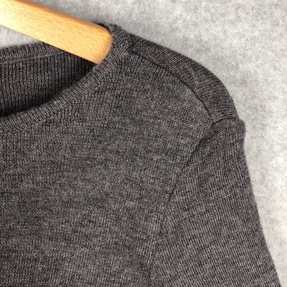 Gray Merino Sweater - Picture 4 of 5